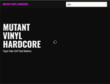 Tablet Screenshot of mutantvinylhardcore.com
